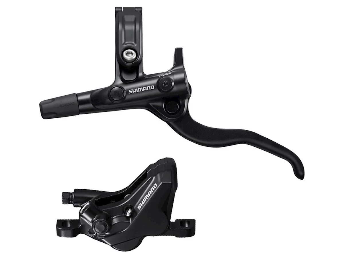Shimano MT420 4-Piston Hydraulic Disc Brake Set (Black) (Metal Pad) (Post Mount) (Left) (Caliper Included)